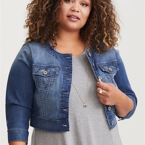 Cropped Jean Jacket